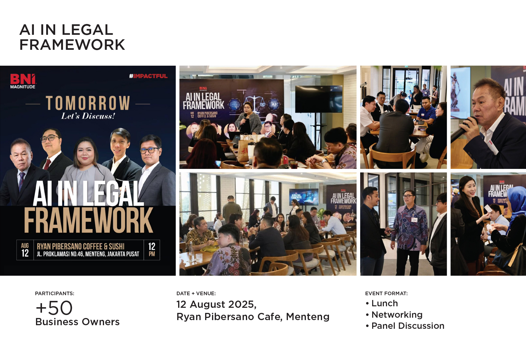 BNI Magnitude Legal-Themed Networking Event